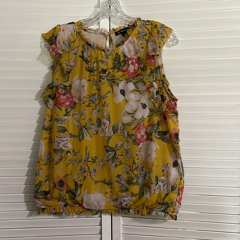 Yellow Flower INC Top